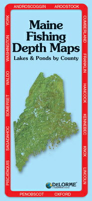 DELORME MAINE FISHING DEPTH MA Rand McNally DELORME MAPPING2022 Mass　Market　Paperbound English ISBN：9781946494498 洋書 Reference & Language（辞典＆語学） Reference