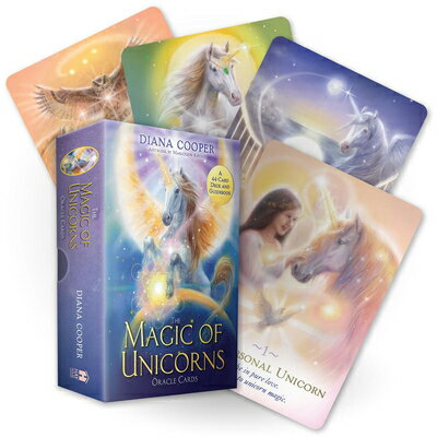 The Magic of Unicorns Oracle Cards: A 44-Card Deck and Guidebook FLSH CARD-MAGIC OF UNICORNS OR [ Diana Cooper ]