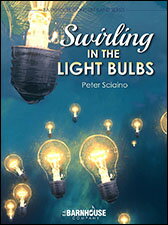 【輸入楽譜】シャイーノ, Peter: Swirling in the Light Bulbs: スコアとパート譜セット