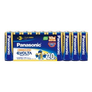 Panasonic エボルタ乾電池単3形20本パック LR6EJ／20SW LR6EJ/20SW