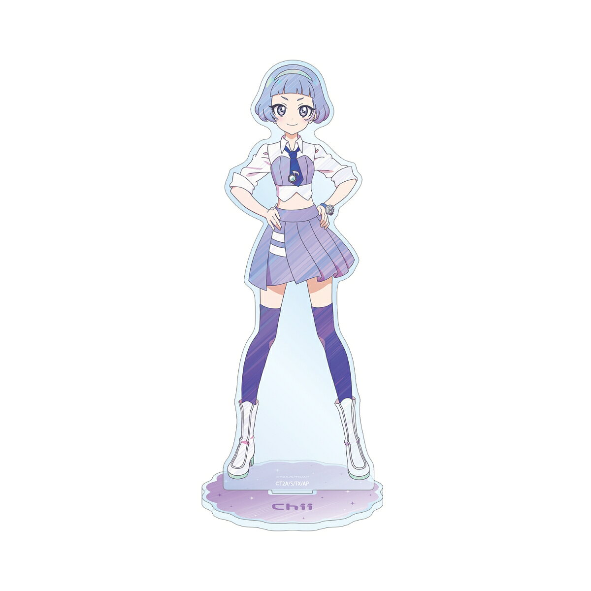ひみつのアイプリ真実夜 チィ Ani-Art clear label BIGアクリルスタンド