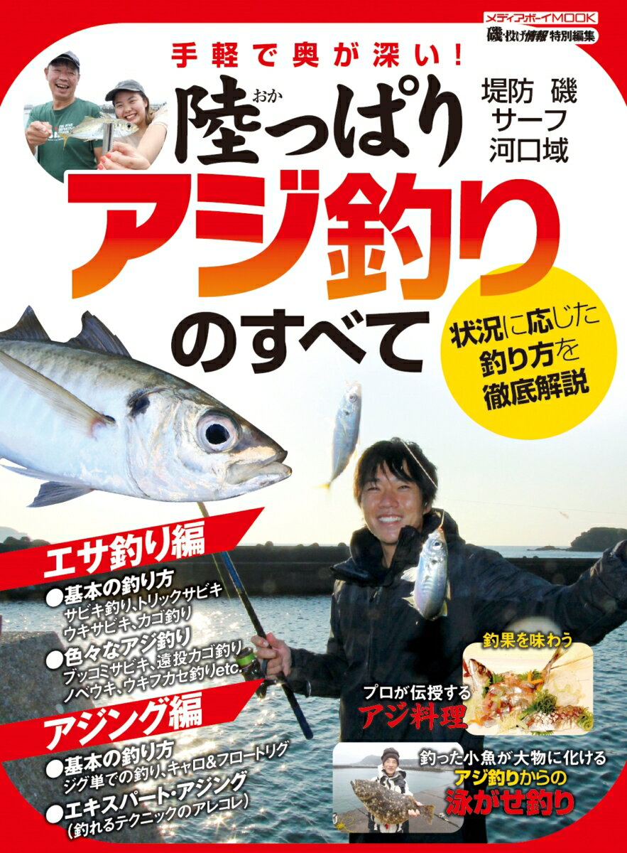 陸っぱりアジ釣りのすべて