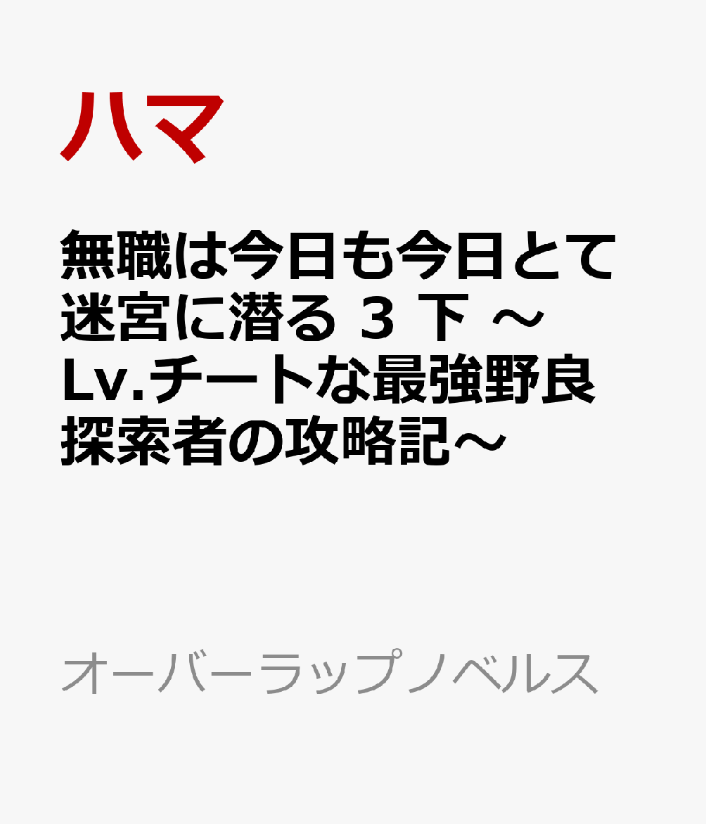 無職は今日も今日とて迷宮に潜る 3 下 〜Lv.チートな最強野良探索者の攻略記〜
