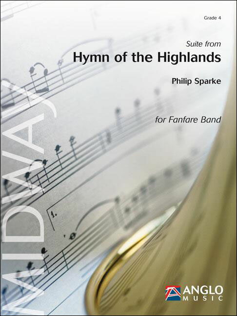 【輸入楽譜】スパーク, Philip: ハイランド讃歌組曲(ファンファーレ・バンド): スコアとパート譜セット