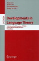 This book constitutes the proceedings of the 14th International Conference on Developments in Language Theory, DLT 2010, held in London, Ontario, Canada, in August 2010. The 32 regular papers presented were carefully reviewed and selected from numerous submissions. The volume also contains the papers or abstracts of 6 invited speakers, as well as a 2-page abstract for each of the 6 poster papers. The topics addressed are formal languages, automata theory, computability, complexity, logic, petri nets and related areas.