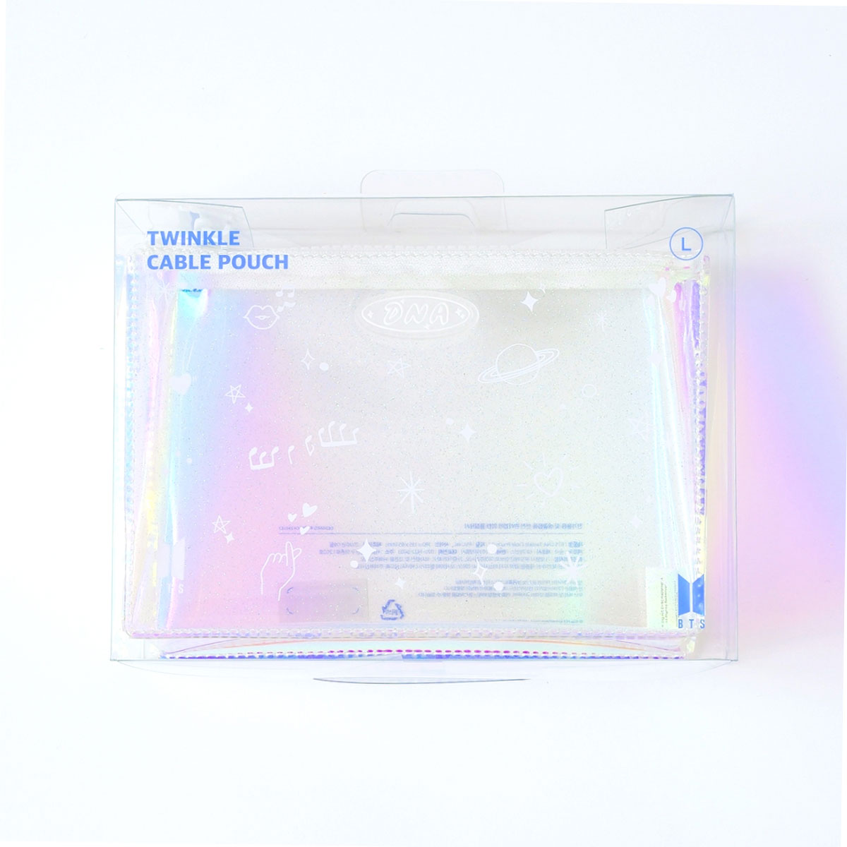 【グッズ】BTS DNA Cable Pouch Large
