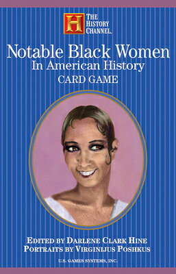 真っ黒　トランプ Notable Black Women Playing Cards NOTABLE BLACK WOMEN IN AM-GAME （History Channel） [ U. S. Games Systems ]