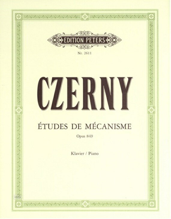 【輸入楽譜】チェルニー(ツェルニー), Carl: 30番練習曲 Op.849