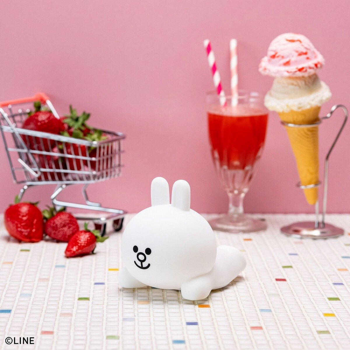 LINE FRIENDS お部屋ライトBOOK CONY ver.