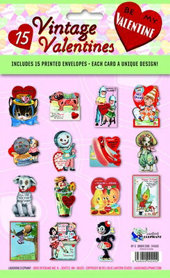 15 Vintage Valentines 15 VINTAGE VALENTINES [ Laughing Elephant Publishing ]