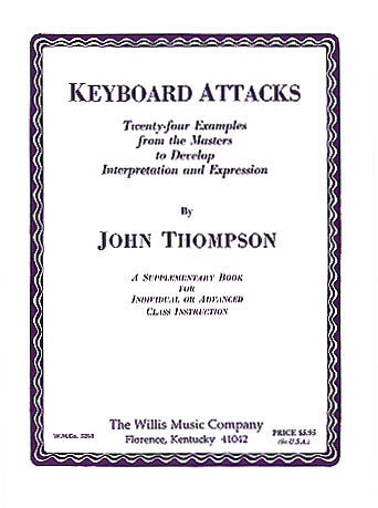 【輸入楽譜】トンプソン, John: キーボード・アタック