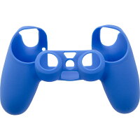 CYBER ・ コントローラーシリコンカバー HIGH GRIP （ PS4 用） ブルーの画像
