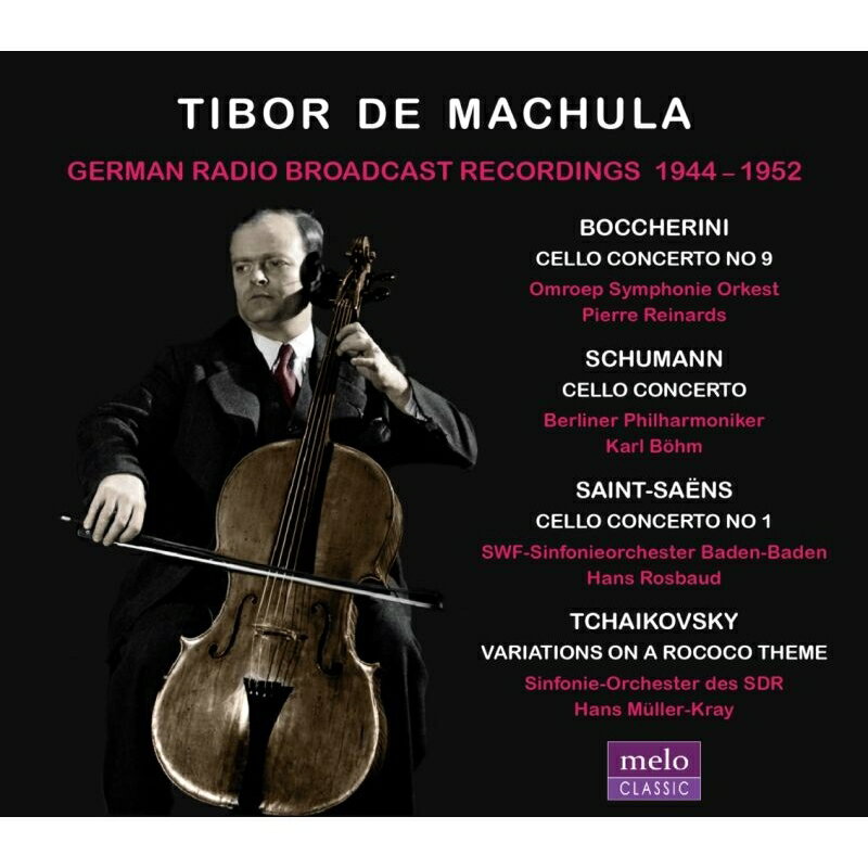 【輸入盤】ティボール・デ・マヒューラ／ドイツでの放送録音 1944〜1952年