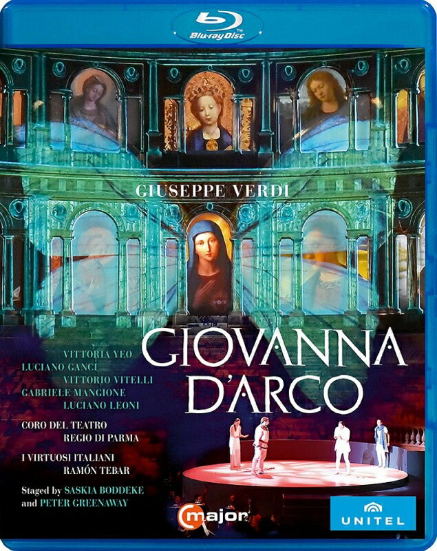 【輸入盤】『ジョヴァンナ・ダルコ』全曲　グリーナウェイ演出、テバール＆ヴィルトゥオージ・イタリアーニ、イェオ、他（2016　ステレオ）（日本語