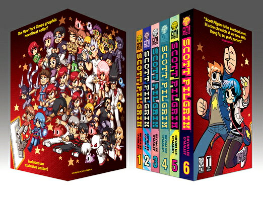 All six volumes of O'Malley's epic tale of a slacker's quest to win the heart of the girl of his dreams by defeating her seven evil ex-boyfriends are now together in a beautiful new slipcase. Also includes an exclusive poster.