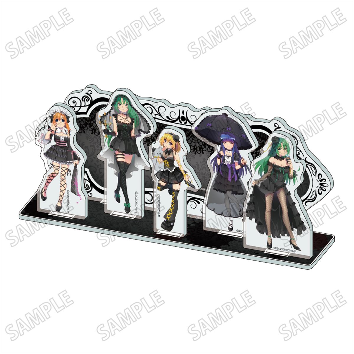 TVアニメ「ひぐらしのなく頃に業・卒」 描き下ろしアクリルジオラマ【ゴシックドレスver．】