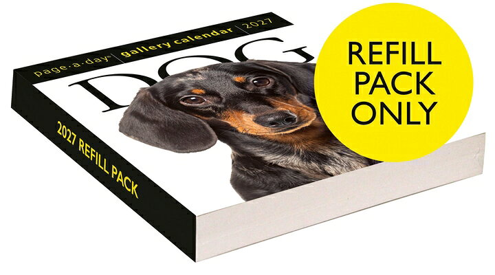 Dog Page-A-Day(r) Gallery Calendar Refill Pack 2027: An Elegant Canine Celebration DOG PAGE-A-DAY(R) GALLERY CAL [ Workman Calendars ]