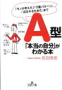 A型「本当の自分」がわかる本 （王様文庫） [ 長田時彦 ]