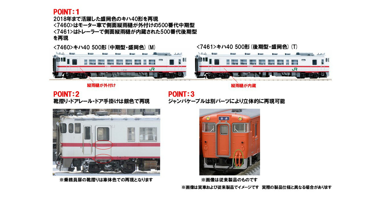 TOMIX JR�ǥ������륫�� ����40 500������������������ˡ�M�� ��7460�� (Ŵƻ�Ϸ� N������)