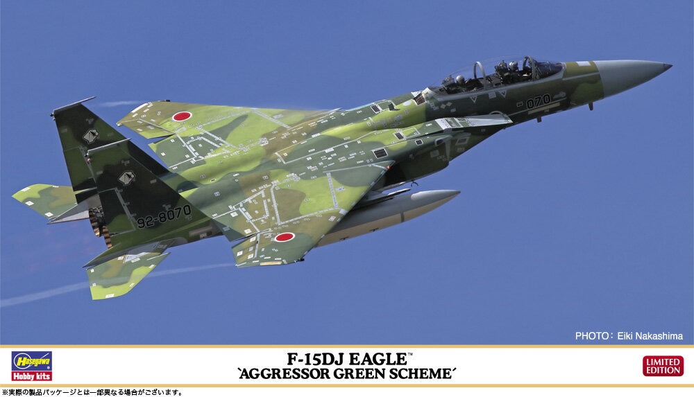 1/72 F-15DJ イーグル “アグレッサー グリーンスキーム” 【02460】 (プラモデル)