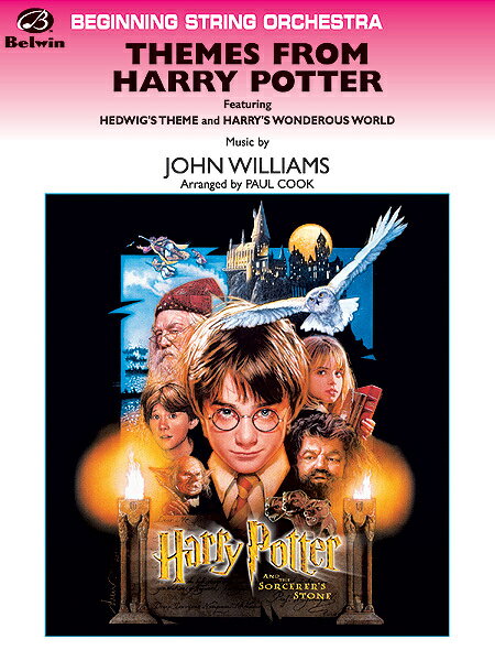 【輸入楽譜】ウィリアムズ, John: 映画「ハリー・ポッター」のテーマ/オーケストラ用編曲/クック編: 指揮者用大型スコア