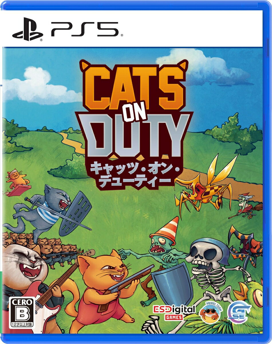 【特典】Cats on Duty PS5版(【予約外付特典】猫のふせん)