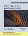 Precalculus: A Problems-Oriented Approach, Enhanced Edition (with Webassign Printed Access Card, Sin PRECALCULUS 6/E （Available 2010 Titles Enhanced Web Assign） [ David Cohen ]