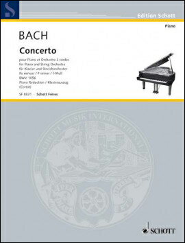 【輸入楽譜】バッハ, Johann Sebastian: チェンバロ協奏曲 第5番 ヘ短調 BWV 1056