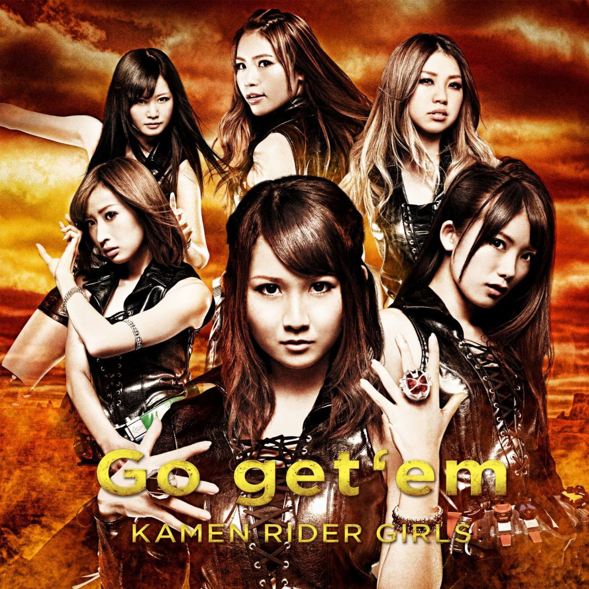 Go get 'em(初回限定盤 CD+DVD) [ KAMEN RIDER GIRLS ]