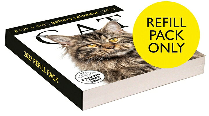 Cat Page-A-Day(r) Gallery Calendar Refill Pack 2027: A Delightful Gallery of Cats for Your Desktop CAT PAGE-A-DAY(R) GALLERY CAL [ Workman Calendars ]