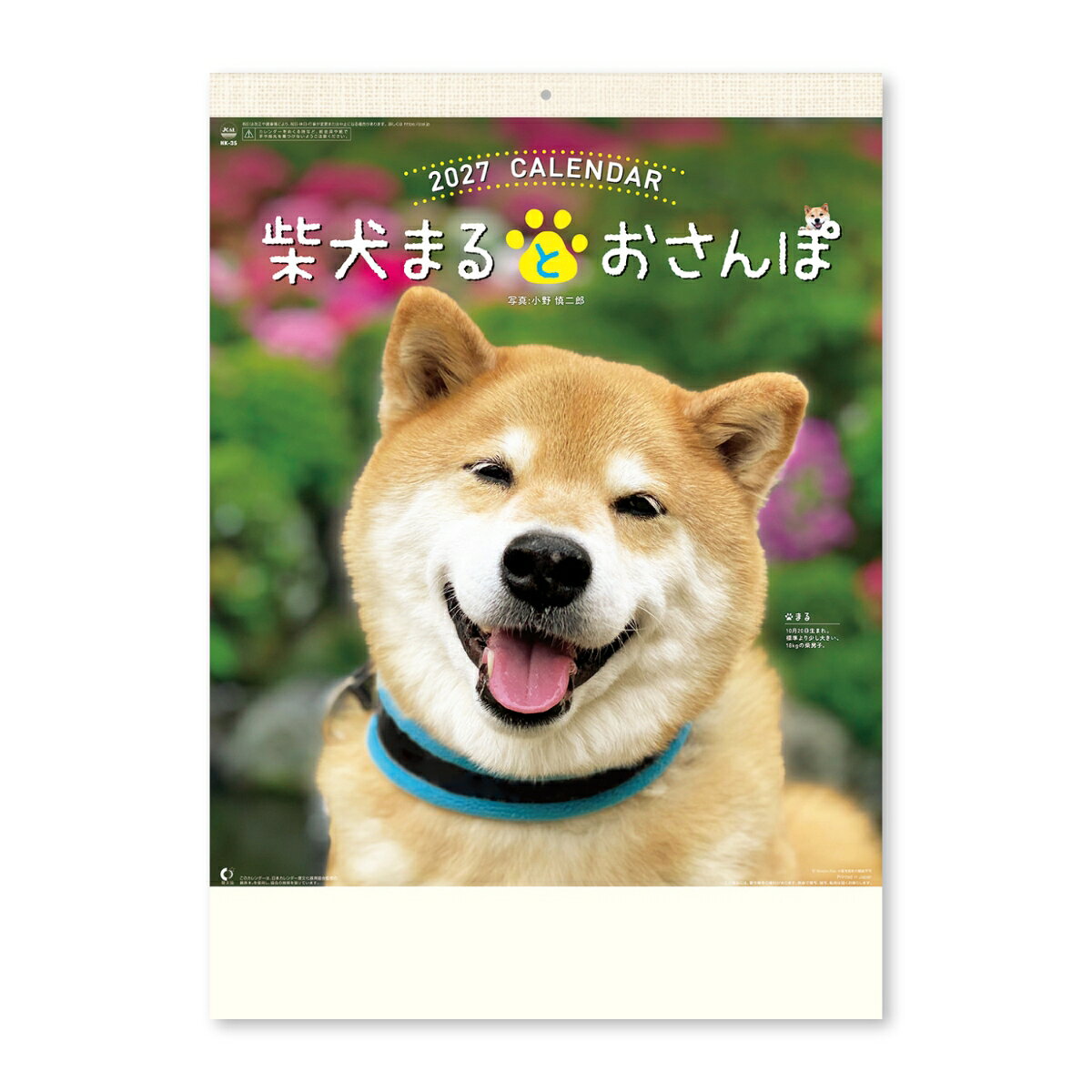 2027 柴犬まるとおさんぽ（壁掛け）