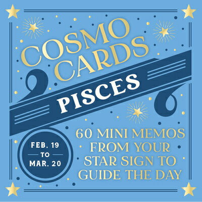 樂天商城 - Cosmo Cards: Pisces: 60 Mini Memos from Your Star Sign to Guide the Day COSMO CARDS PISCES [ Randi Ocena ]