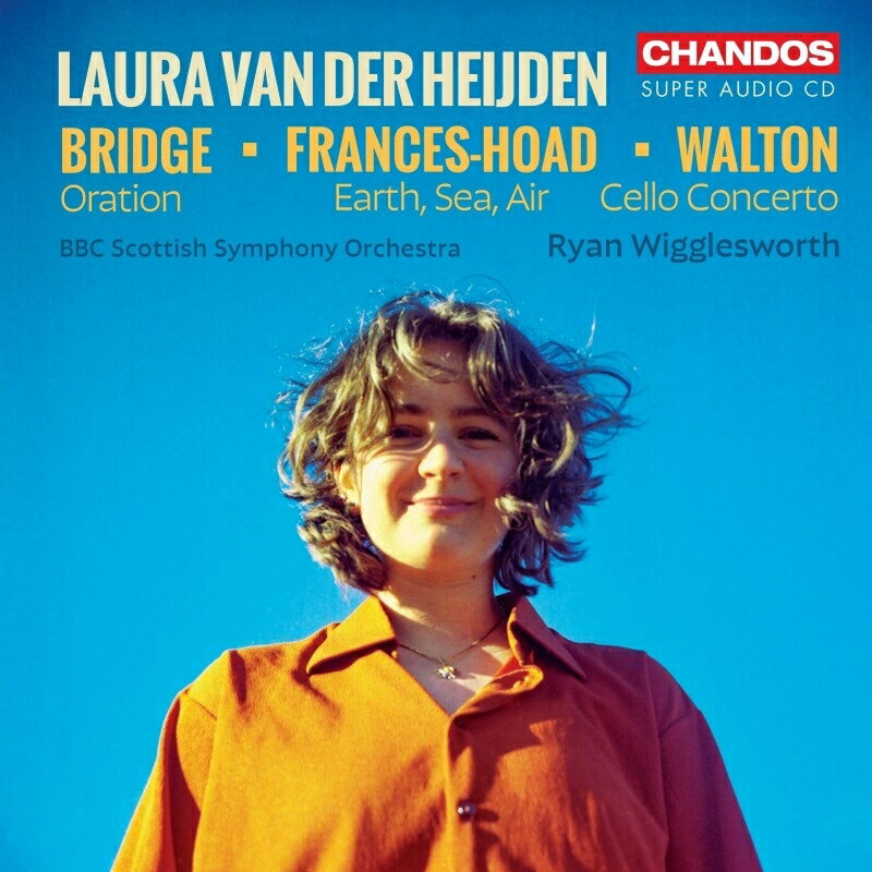 【輸入盤】『イギリスのチェロ協奏曲集〜ウォルトン、ブリッジ、フランシス＝ホード』　ラウラ・ファン・デル・ハイデン、ライアン・ウィグルスワー