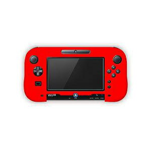 シリコンカバー for Wii U GamePad レッドの画像