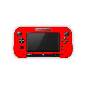 シリコンカバー for Wii U GamePad レッド