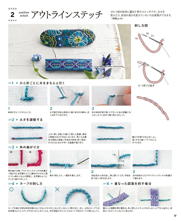 誰でも上手にできる　刺しゅうのコツ＆ユニークなステッチ [ 関　和子 ]