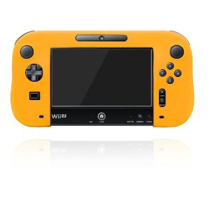 シリコンカバー for Wii U GamePad オレンジ