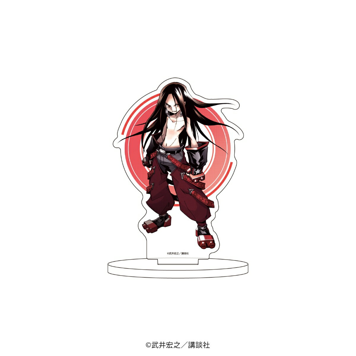キャラアクリルフィギュア「SHAMAN KING」11/ハオ(公式イラスト)【グッズ】