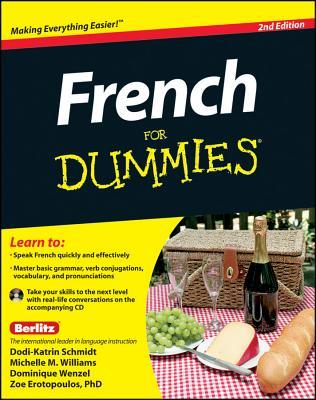 Written in an easy-to-follow format, "French For Dummies" gives readers just what they need for basic communication in French. This edition includes expanded coverage of necessary grammar, vocabulary, and pronunciations and a fully updated and expanded audio CD (including real-life conversations). Original.