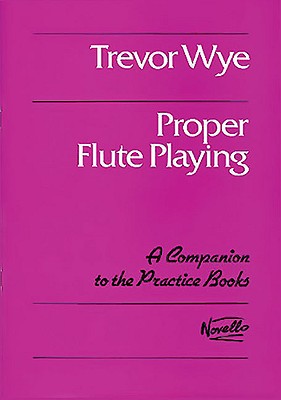 This companion to Trevor Wye's series of practice books continues the explanation of playing techniques in greater detail. Topics covered include finding a teacher, practicing, auditioning, performing, repertoire and careers.