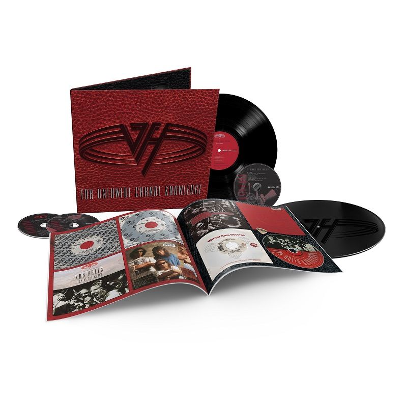 肉体を突き抜ける背徳のロックン・ロール!!
絶対的NO. 1アメリカン・ロック・バンドとして君臨する絶対的王者、ヴァン・ヘイレン。
彼らが1991年に発表した全米No. 1アルバム『F@U#C%K〜フォー・アンローフル・カーナル・ノレッジ』が、2CD+Blu-ray+2LPからなる豪華5枚組豪華エクスパンデッド・エディションとなって登場！
オリジナル・アルバムの最新リマスター音源や未発表となるオルタネイト・ヴァージョン音源といった音源に加え、貴重な未発表ライヴ・パフォーマンスとなる、1991年12月に行われたダラス公演の模様を映像と音源で収録！

◆1978年にアルバム『VAN HALEN』でデビュー、以降ロックのあり方そのものを決定づけるほどの強烈な印象を刻み込み、絶対的No. 1アメリカン・ロック・バンドとして圧倒的存在感とともにシーンに君臨する最強王者こそが、このヴァン・ヘイレンだ。
現在までに全世界で8,000万枚以上のアルバム・セールスを記録、グラミー賞をはじめとする様々な音楽賞を受賞、ロックの殿堂入りも果たす彼らは、名実ともに”全米を代表するロック・バンド”だと言えるだろう。

◆彼らが1991年の夏に発表したバンドにとって9枚目となるスタジオ・アルバム『F@U#C%K〜フォー・アンローフル・カーナル・ノレッジ』は、全米アルバム・チャート初登場1位を記録し、その後3週にわたって1位の座をキープした大ヒット・アルバムだ。
全米でトリプル・プラチナム・ディスクを獲得した今作は、シンガーのサミー・ヘイガー、ギタリストのエディ・ヴァン・ヘイレン、ドラマーのアレックス・ヴァン・ヘイレン、そしてベーシストのマイケル・アンソニーという4人からなるバンドにとって、3作連続で全米チャート1位獲得するという栄誉をもたらし、バンドにとって初となるグラミー賞受賞作品となった重要作品なのだ。

◆このアルバムが、最新リマスター音源や未発表のライヴ映像や音源などを2枚のCDと1枚のBlu-ray、そして2枚のアナログ盤に収録した豪華5枚組エクスパンデッド・エディションとなってここに登場することとなった。
プロデューサー／エンジニアのバーニー・グランドマンによるリマスター音源が収録されており、今作に同梱されている2枚組のアナログ盤も彼の手によってカッティングされたラッカー盤が使用されている。

◆このエクスパンデッド・エディションには、オリジナル・アルバム収録曲の最新リマスター音源に加え、「ライト・ナウ」や「ザ・ドリーム・イズ・オーヴァー」といった楽曲の未発表オルタネイト・ヴァージョンが収録されている他、『FOR UNLAWFUL CARNAL KNOWLEDGE TOUR』と名付けられた今作に伴うツアーの中から、1991年12月4日に開催されたテキサス州ダラス公演の模様が、貴重な未発表ライヴ音源並びに映像となって収録されている。この衝撃的な未発表ライヴは、ヴァン・ヘイレンというバンドの最大の魅力の一つが、そのステージ上での比類なきパフォーマンスである、という事実を証明してくれている。
また、Blu-rayにはこの未発表ライヴ映像に加え、4曲のビデオ・クリップも収録されている。

※輸入盤国内仕様／完全生産限定
※日本盤のみ封入特典（予定）