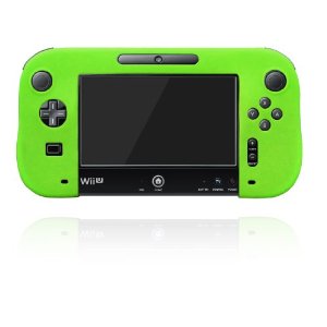 シリコンカバー for Wii U GamePad グリーンの画像