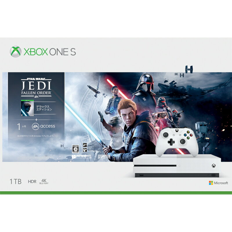 Xbox One S 1 TB (Star Wars ジェダイ：フォールン・オーダー デラックス エ ...