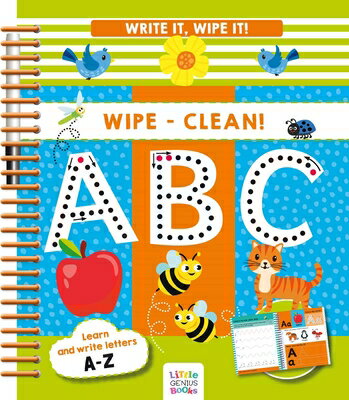 Write It, Wipe It! Wipe-Clean ABC WRITE IT WIPE IT WIPE-CLEAN AB [ Little Genius Books ]
