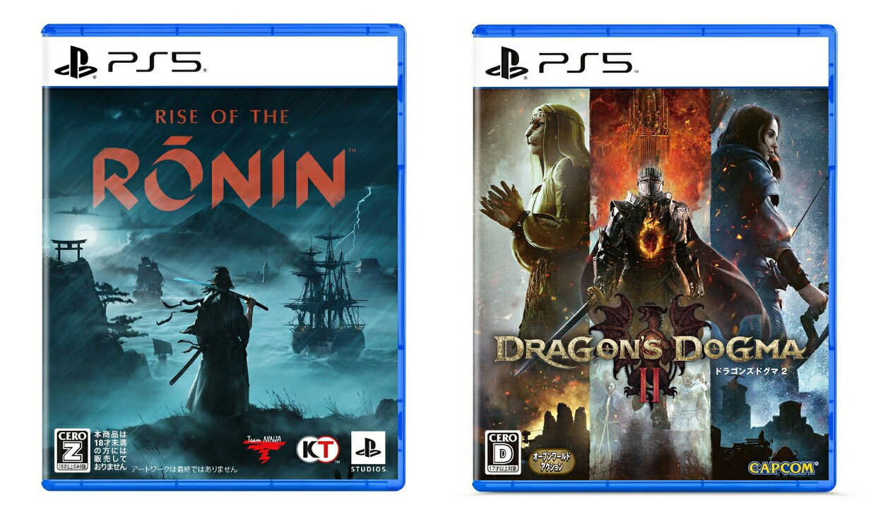 Rise of the Ronin Z version ＋ ドラゴンズドグマ 2(デジタル壁紙（メール配信）(ドラゴンズドグマ 2)+プロダクトコード(Rise of the Ronin Z version)+他)