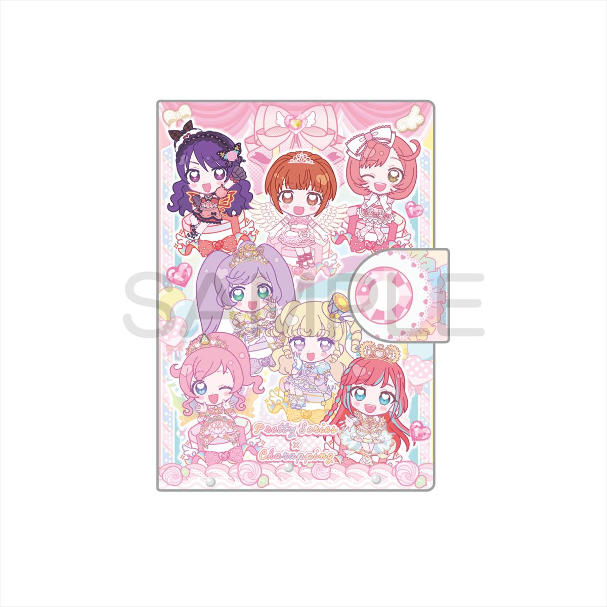 「プリティーシリーズ」からきゃらっぴん シール帳が登場！【対象年齢】：15歳以上【商品サイズ (cm)】(幅×高さ）：11×15.5