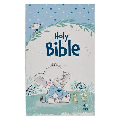 Bible NLT Infant (Hardcover, Blue) BIBLE NLT INFANT (HARDCOVER BL [ Christian Art Gifts ]