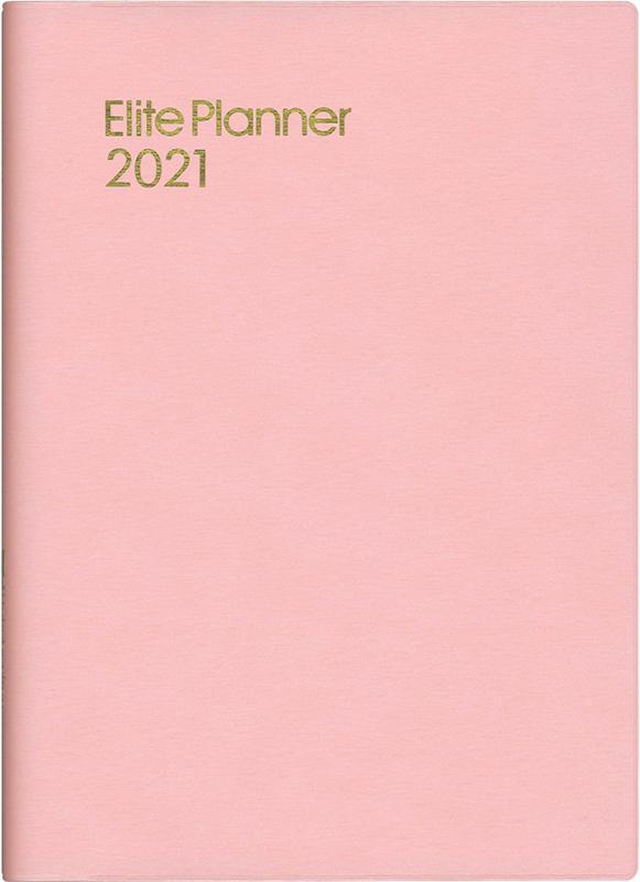 184 エリートプランナー（ピンク） 2021年版 手帳