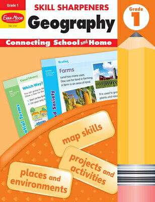 Skill Sharpeners: Geography, Grade 1 Workbook SKILL SHARPENERS GEOGRAPHY GRD （Skill Sharpeners: Geography） 