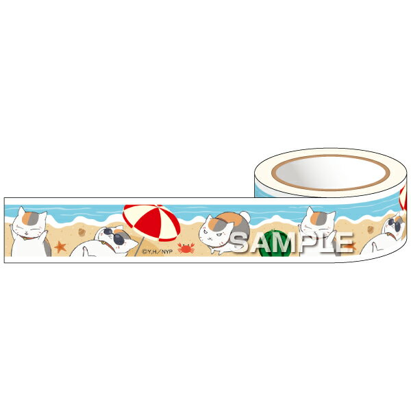 夏目友人帳 マスキングテープ／A（海水浴）
